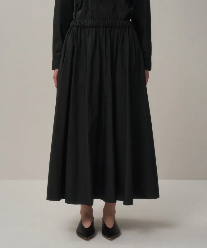 NATURAL DYED COTTON LAWN | GATHERED SKIRTS made by ATON