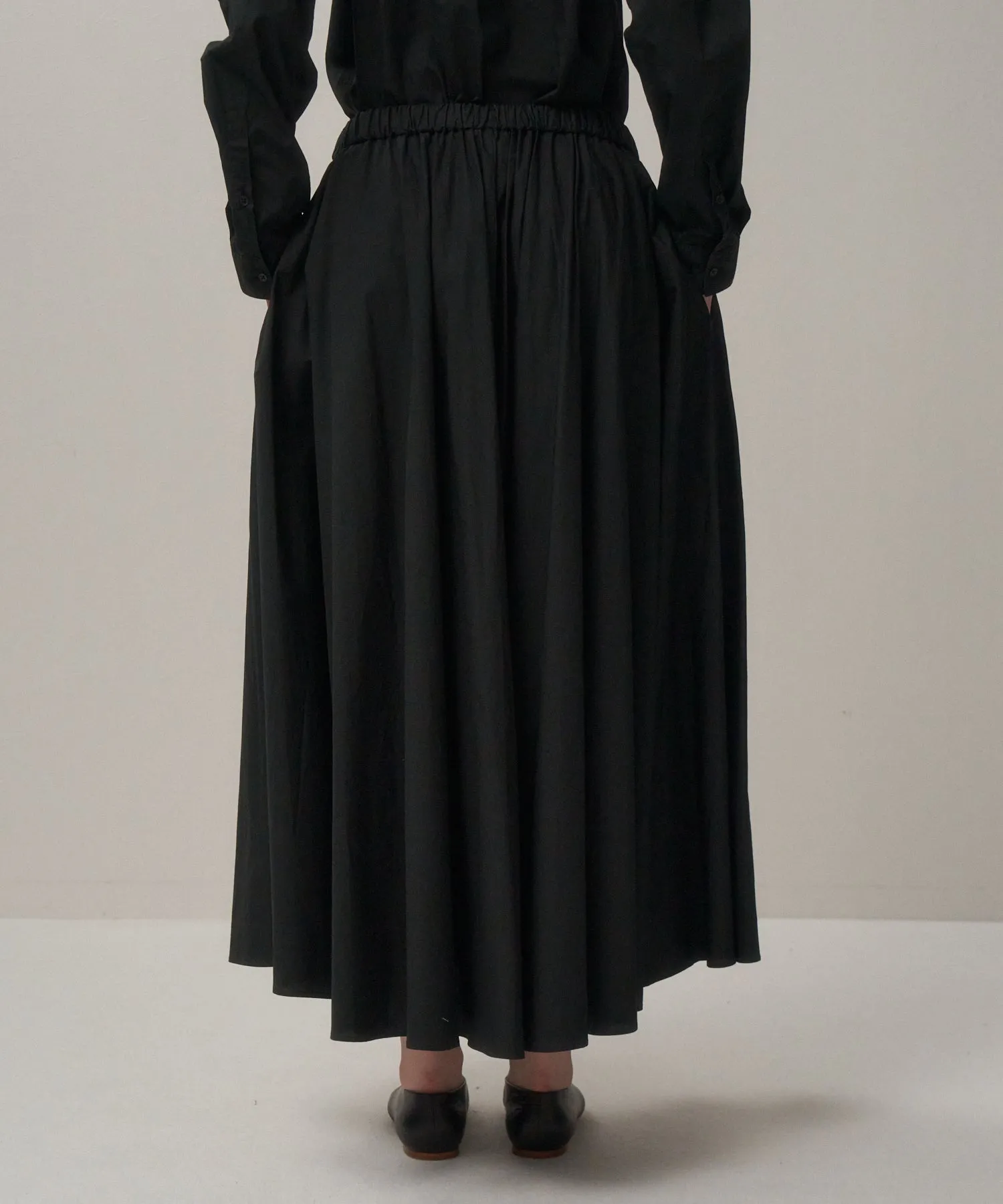 NATURAL DYED COTTON LAWN | GATHERED SKIRTS sold by ATON product image thumbnail 2