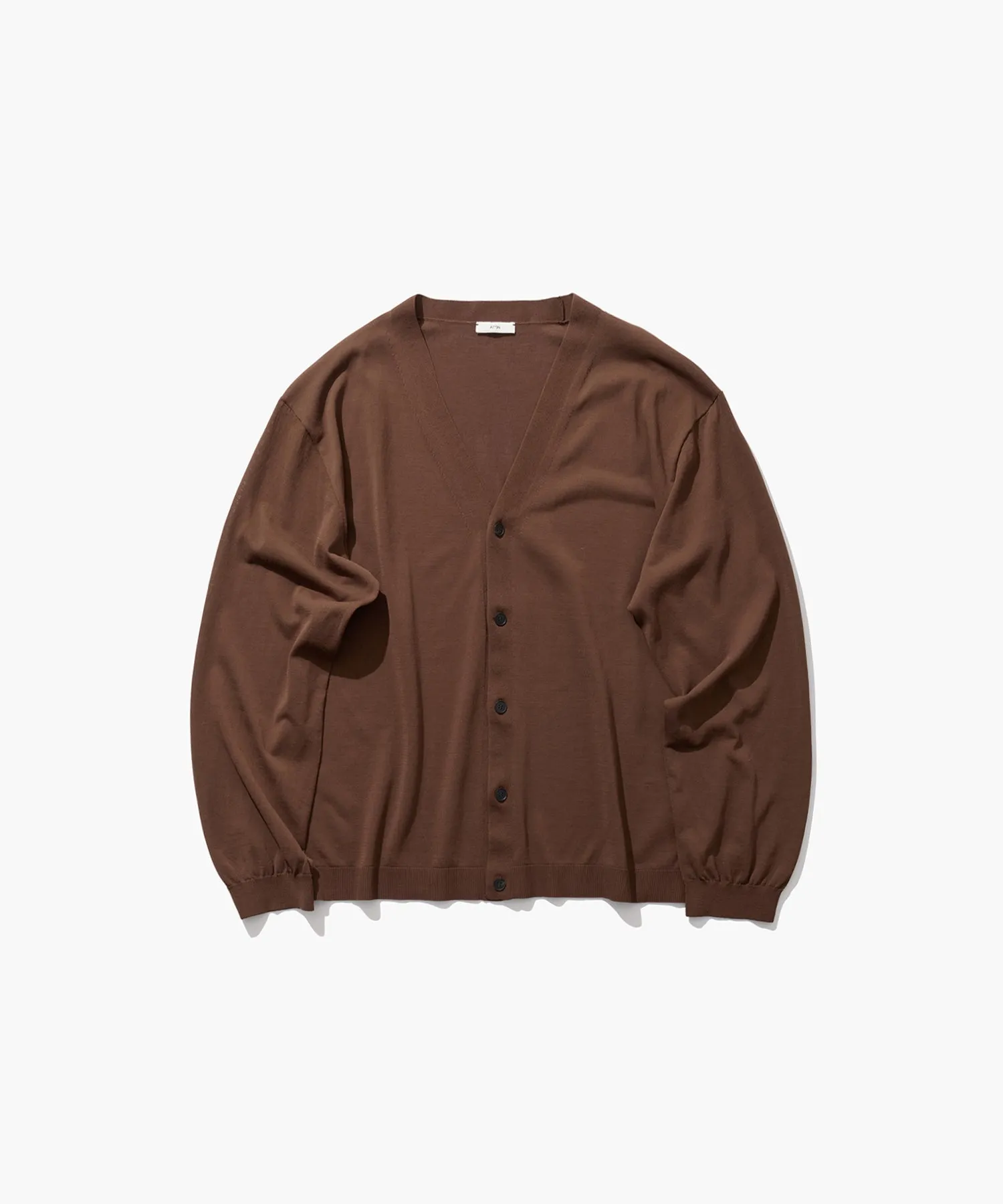 FINE ICE COTTON | V-NECK CARDIGAN sold by ATON product image thumbnail 4