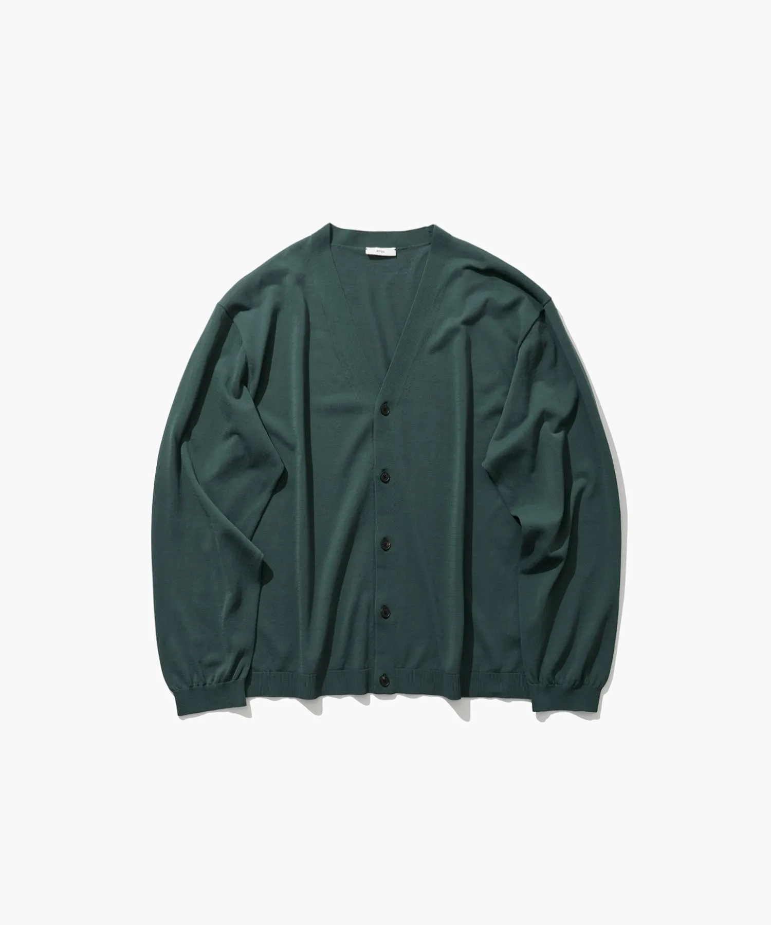 FINE ICE COTTON | V-NECK CARDIGAN sold by ATON product image thumbnail 5