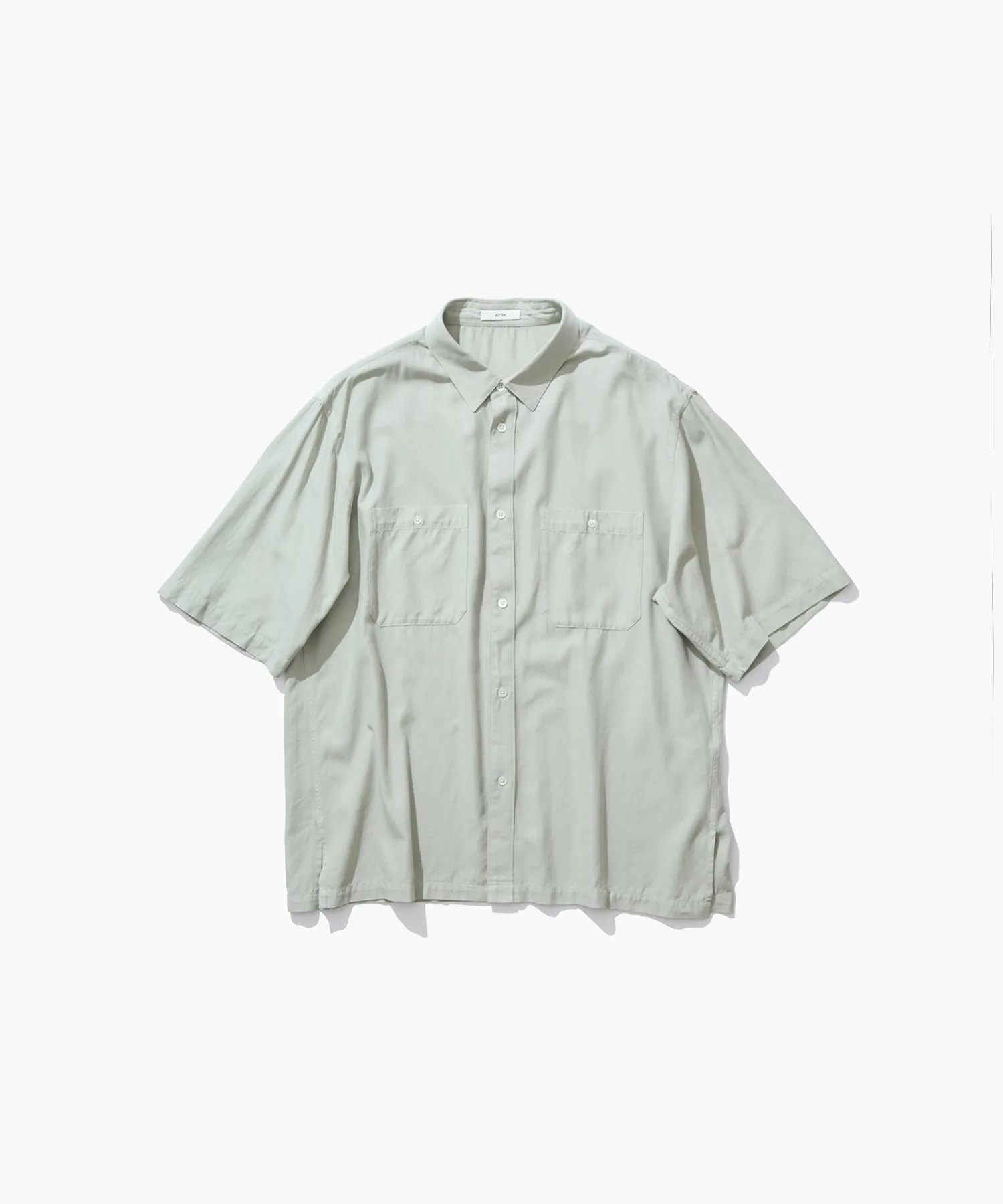 COTTON SILK VIERA | LOOSE FIT HALF SLEEVE SHIRT sold by ATON product image thumbnail 4