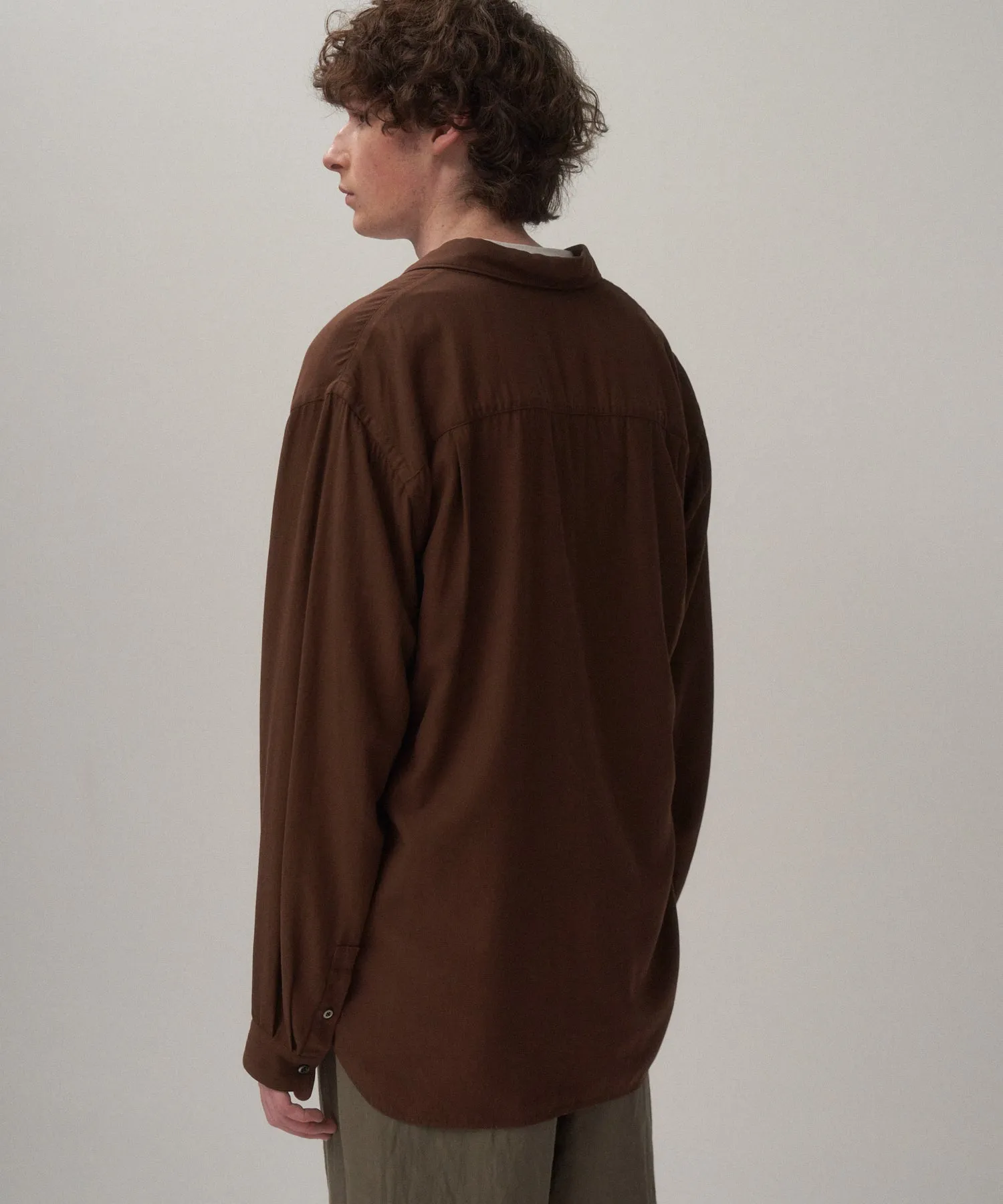 COTTON SILK VIERA | LOOSE FIT SHIRT sold by ATON product image thumbnail 2