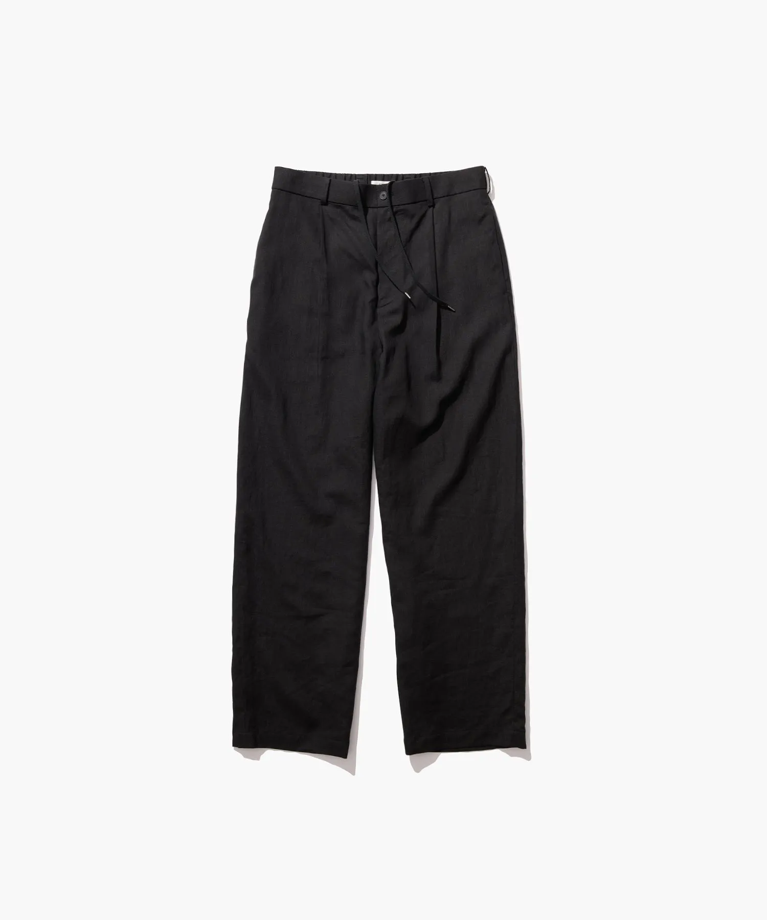 SILK LINEN MIXING | LOOSE FIT PANTS sold by ATON product image thumbnail 4