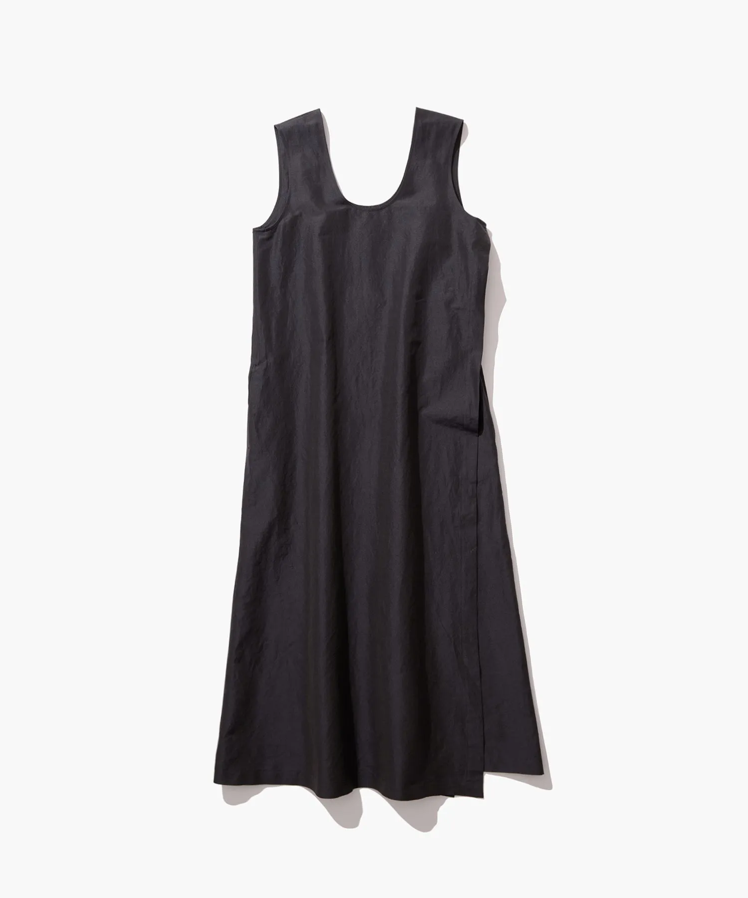 SILK LINEN POPLIN | TANKTOP DRESS sold by ATON product image thumbnail 4