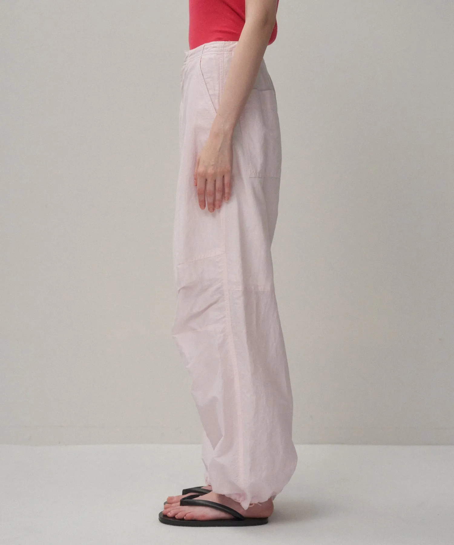 SILK LINEN POPLIN | SNOW PANTS sold by ATON product image thumbnail 2