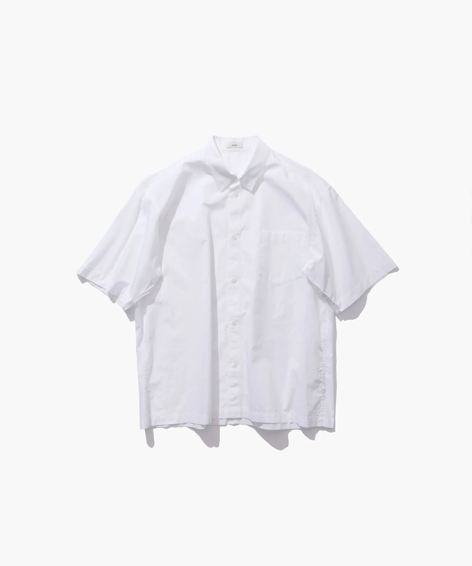 SUVIN BROAD | WASHED HALF SLEEVE SHIRT sold by ATON product image thumbnail 5
