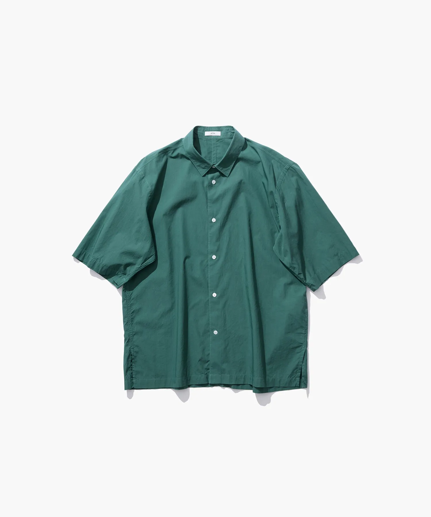 SHRINK COTTON LAWN | OVERSIZED HALF SLEEVE SHIRT sold by ATON product image thumbnail 5