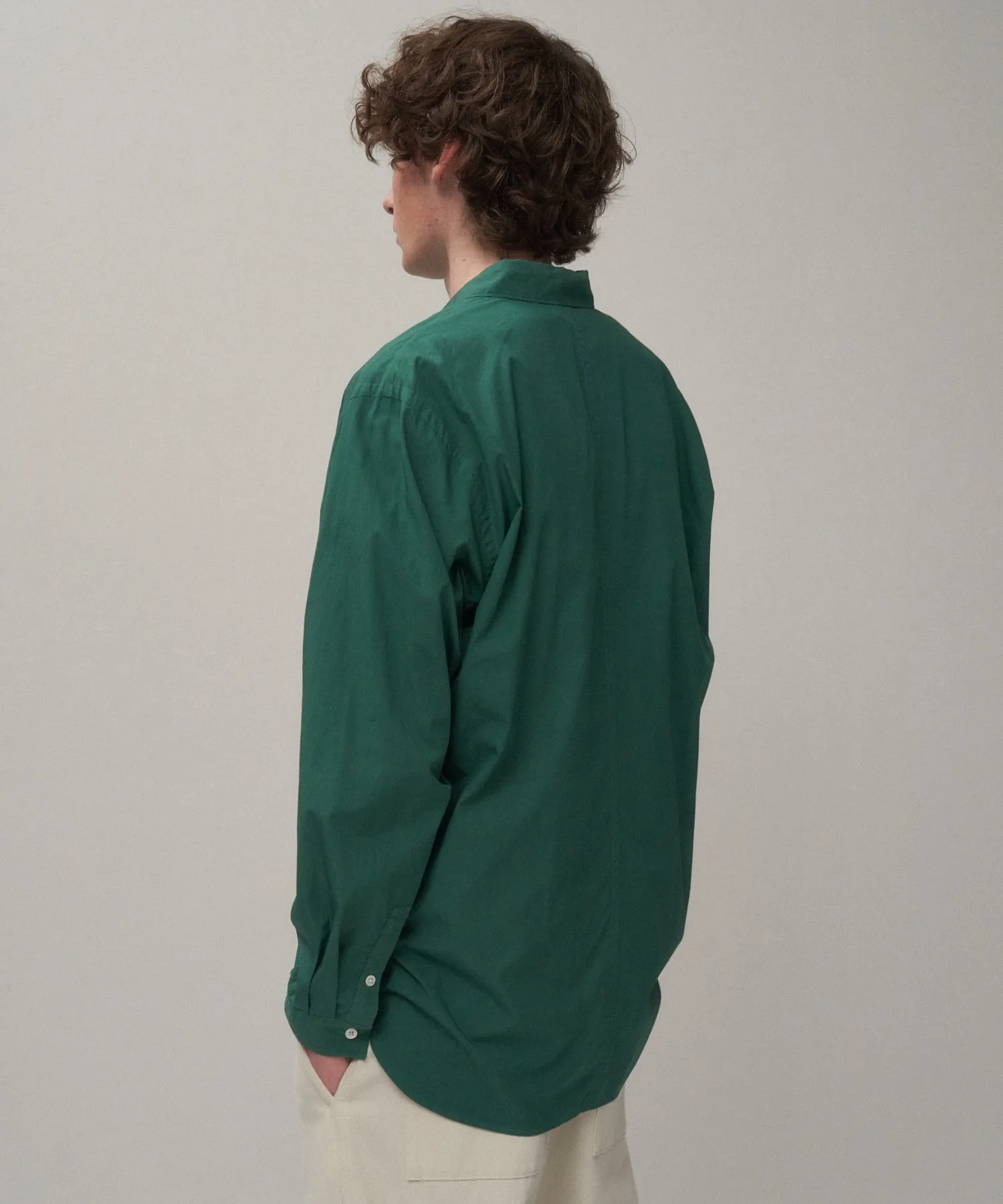 SHRINK COTTON LAWN | OVERSIZED SHIRT sold by ATON product image thumbnail 2