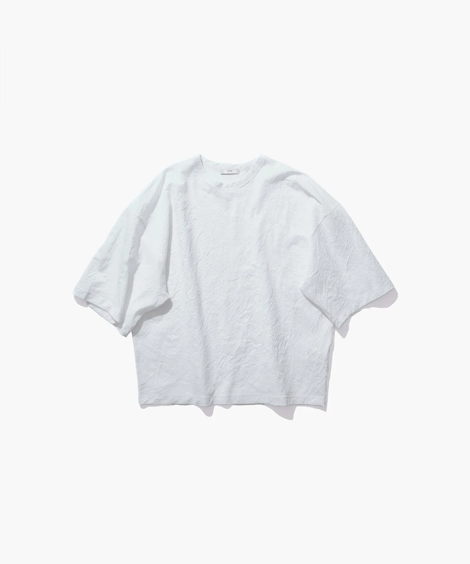 SHRINK FRESCA JERSEY | WIDE SLEEVE T-SHIRT sold by ATON product image thumbnail 4