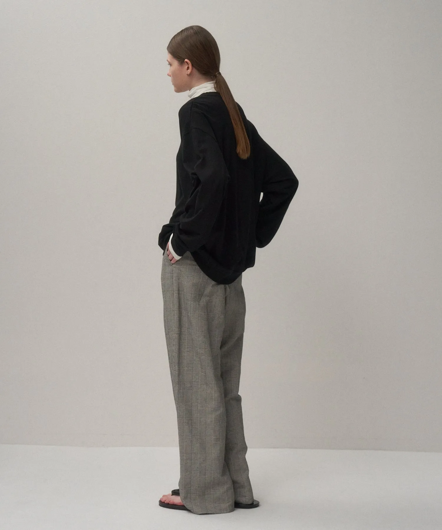 SUVIN DOUBLE JERSEY | CREW NECK PULLOVER sold by ATON product image thumbnail 3