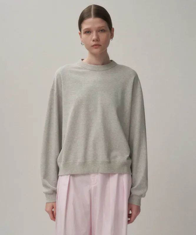 FRESCA URAKE | CREW NECK PULLOVER made by ATON