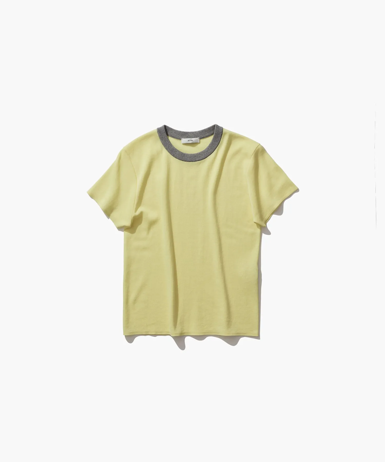 FRESCA CIRCULAR RIB | PERFECT FIT RINGER PULLOVER sold by ATON product image thumbnail 5