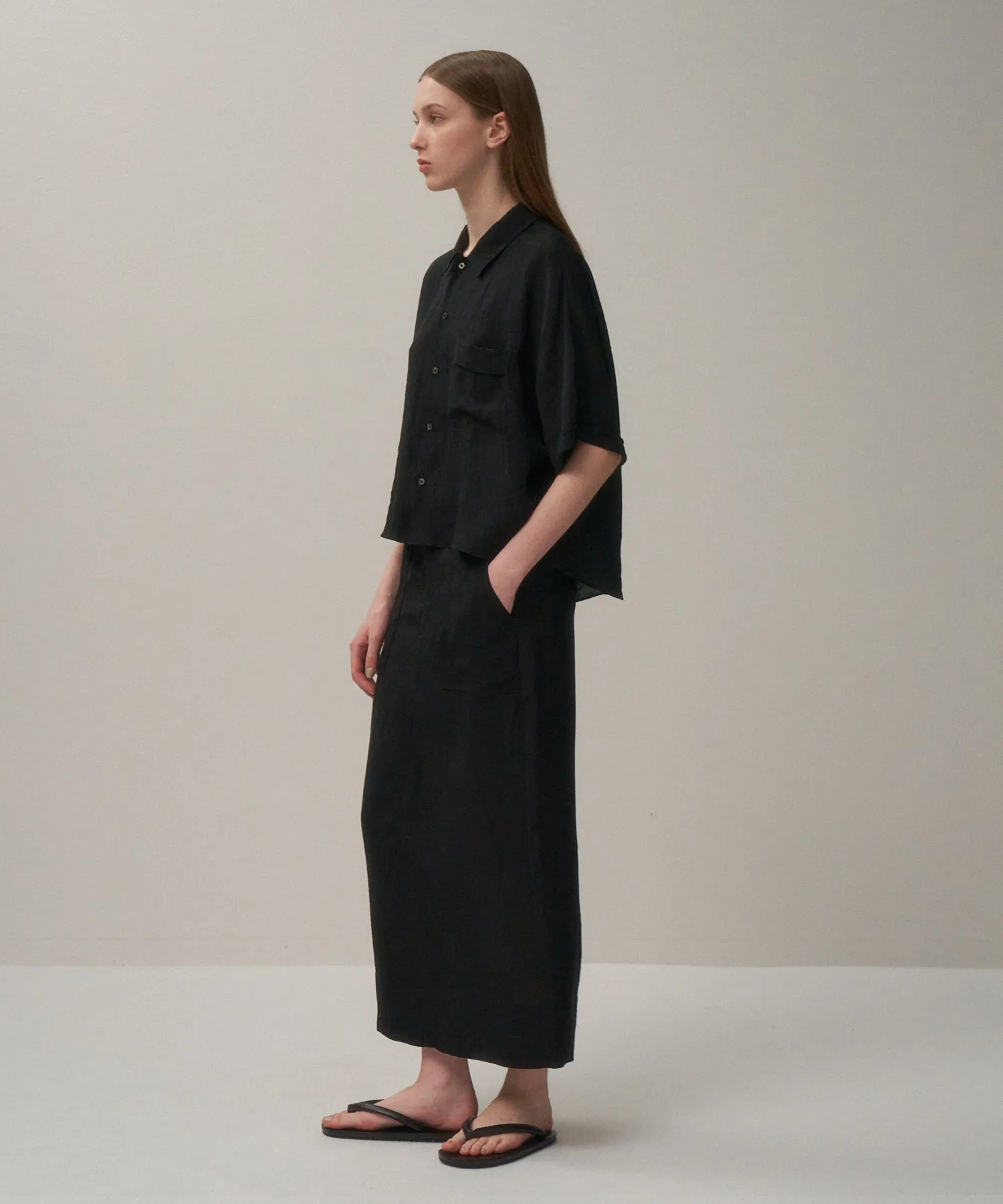 CRISPY DECING | TIGHT SKIRT sold by ATON product image thumbnail 5