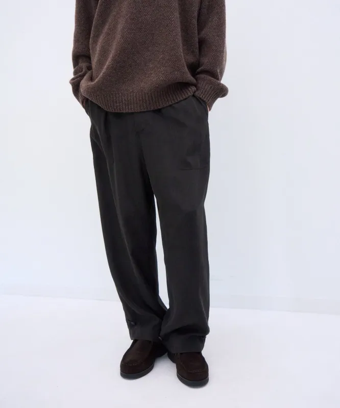 FIBRIL SILK TAFTA | EASY BAKER PANTS made by ATON