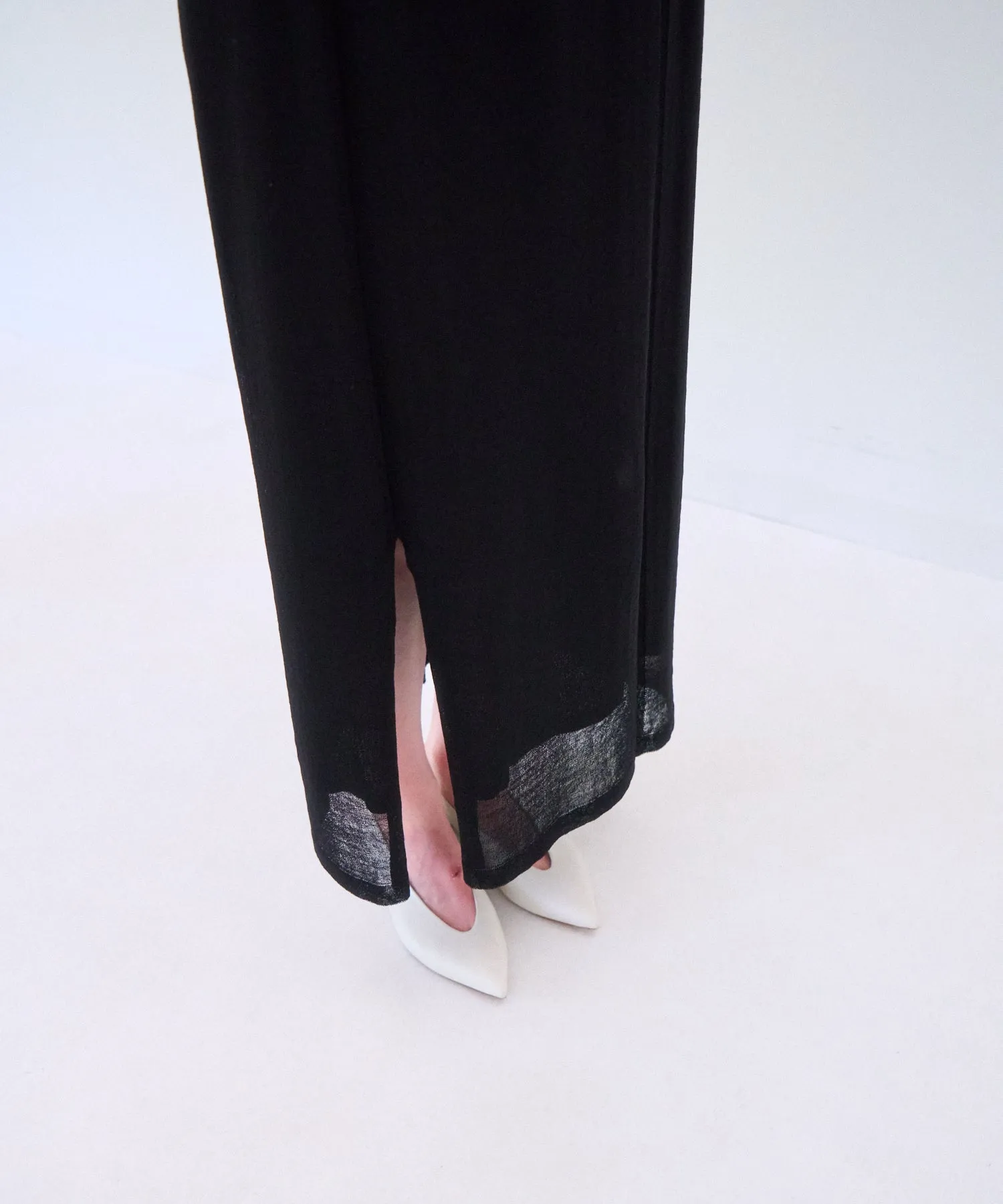 WOOL COVER | STRAIGHT SKIRT sold by ATON