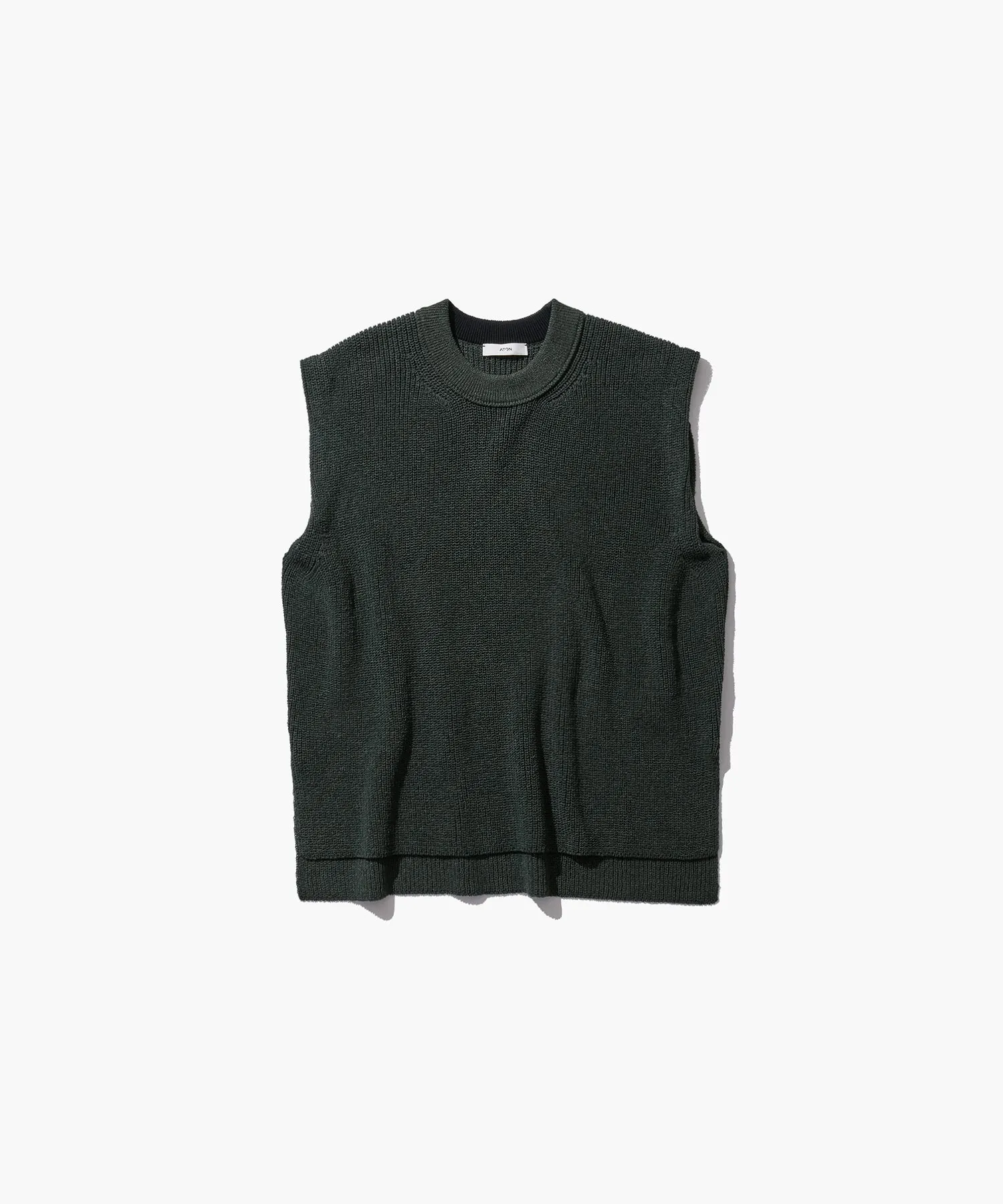 WOOL COVER | CREW NECK VEST sold by ATON product image thumbnail 5