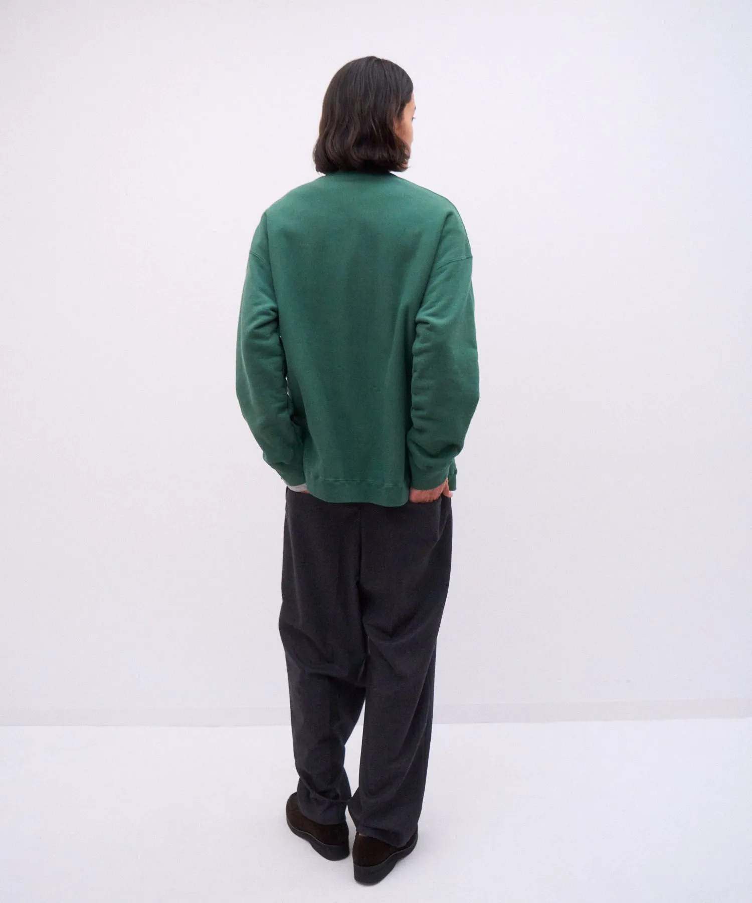 NATURAL DYED URAKE | OVERSIZED SWEAT SHIRT sold by ATON product image thumbnail 4