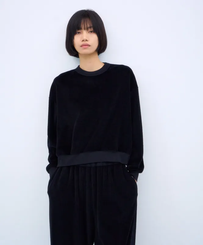 WOOL VELOUR | OVERSIZED SWEAT made by ATON