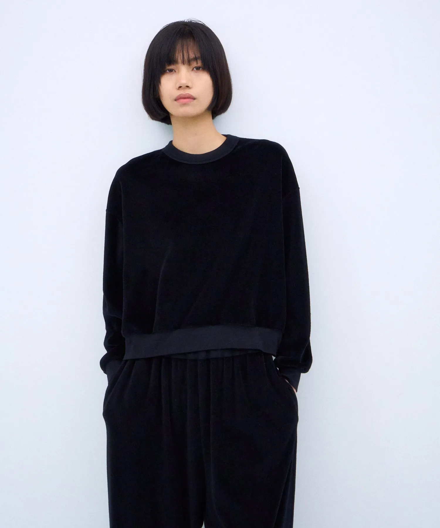 WOOL VELOUR | OVERSIZED SWEAT sold by ATON