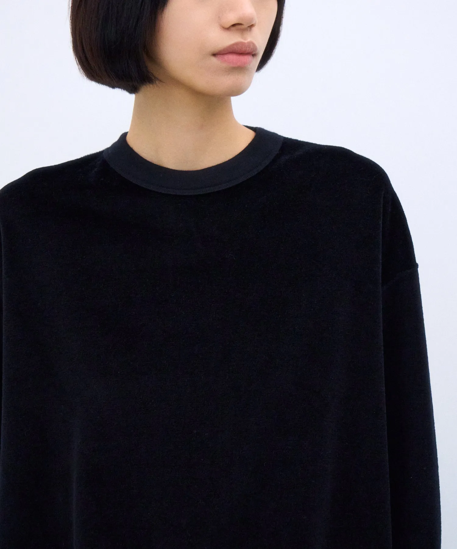 WOOL VELOUR | OVERSIZED SWEAT sold by ATON product image thumbnail 2