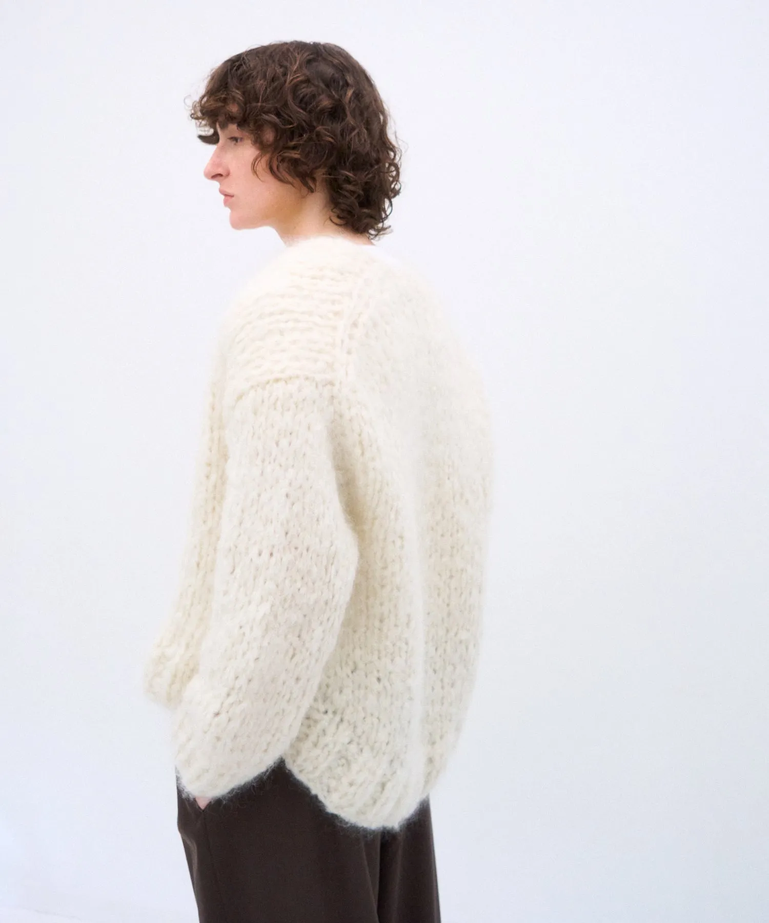 HAND KNIT | CARDIGAN sold by ATON product image thumbnail 3