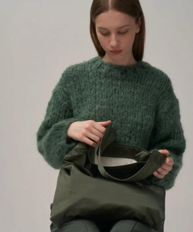 HAND KNIT | OVERSIZED PULLOVER made by ATON