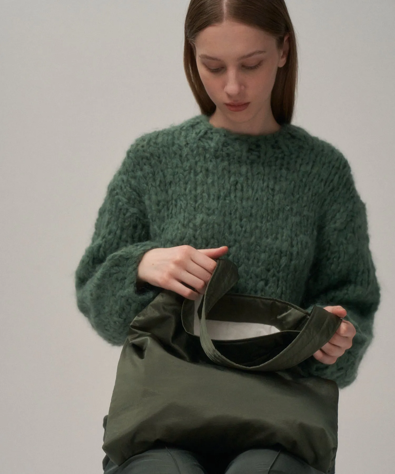 HAND KNIT | OVERSIZED PULLOVER sold by ATON