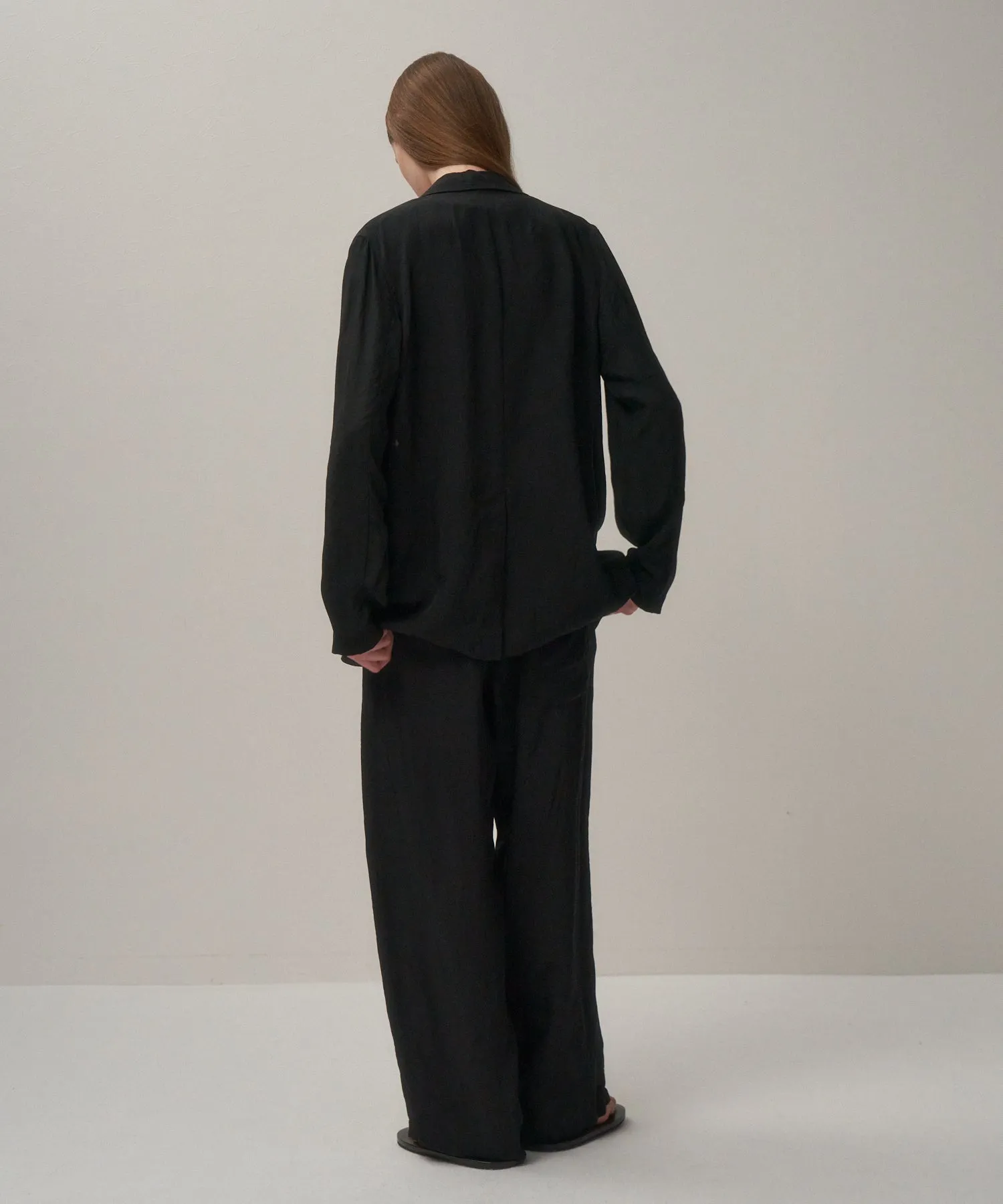 CRISPY DECIN | WIDE PANTS sold by ATON product image thumbnail 5