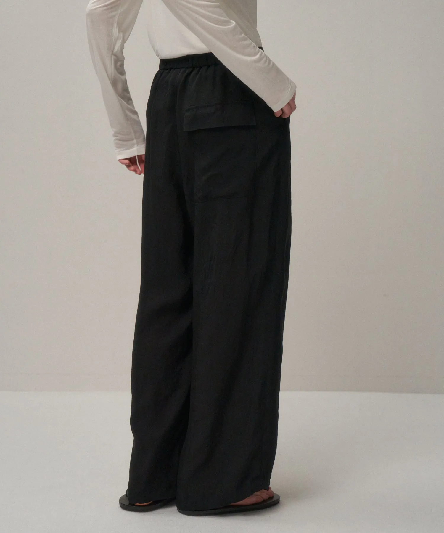 CRISPY DECIN | WIDE PANTS sold by ATON product image thumbnail 2