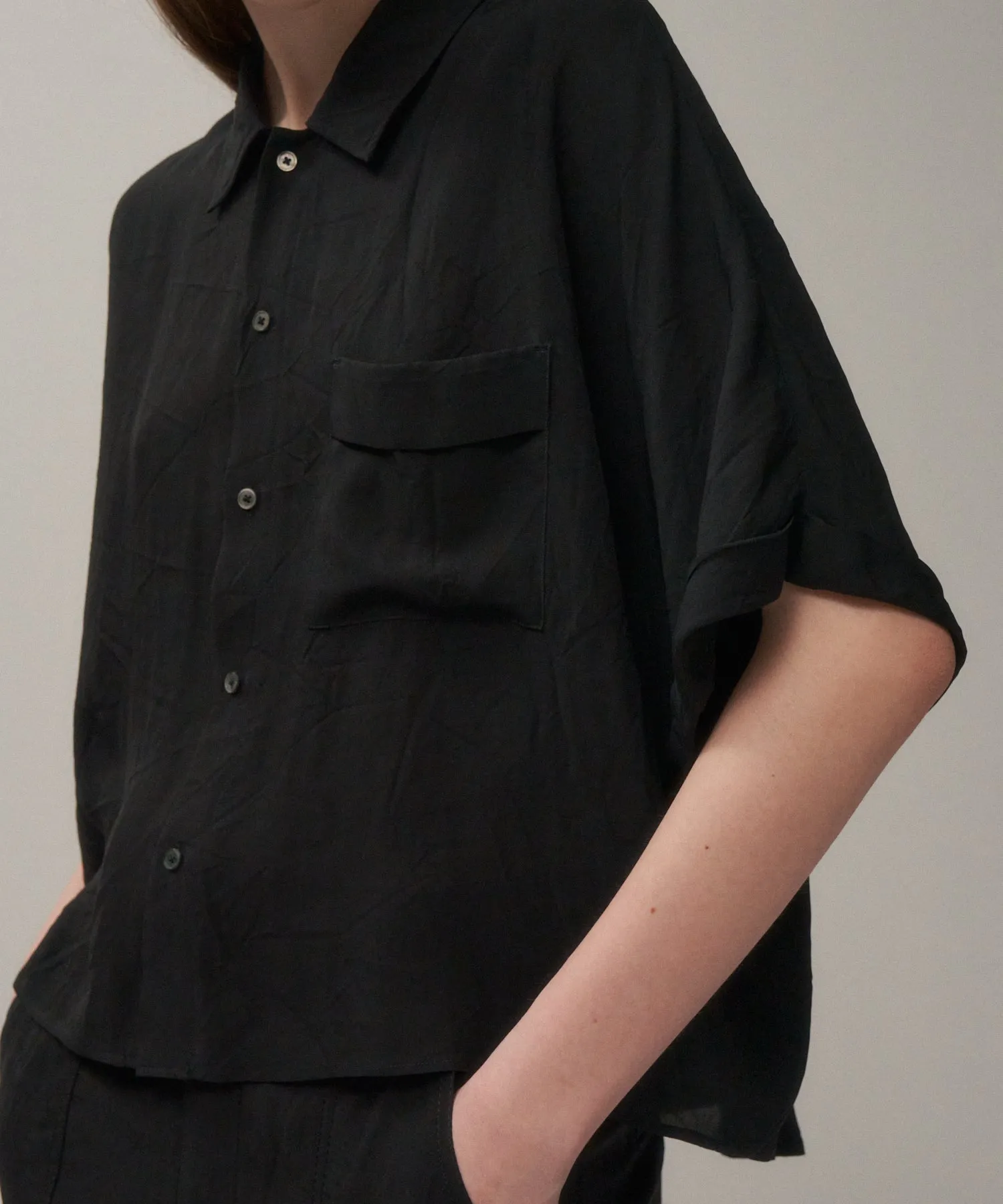 CRISPY DECIN | HALF SLEEVE SHIRT sold by ATON product image thumbnail 2