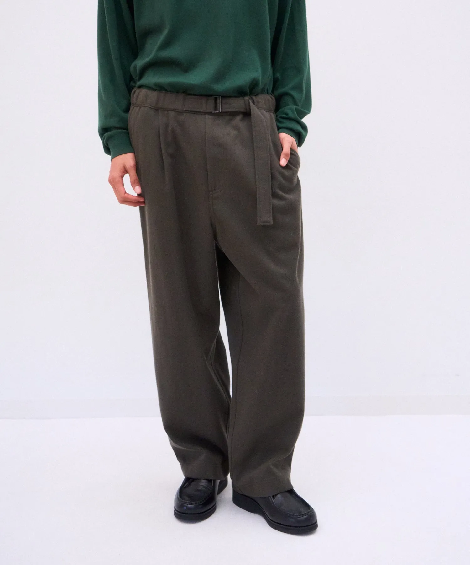 WOOL COTTON KERSEY | CLIMBING PANTS sold by ATON