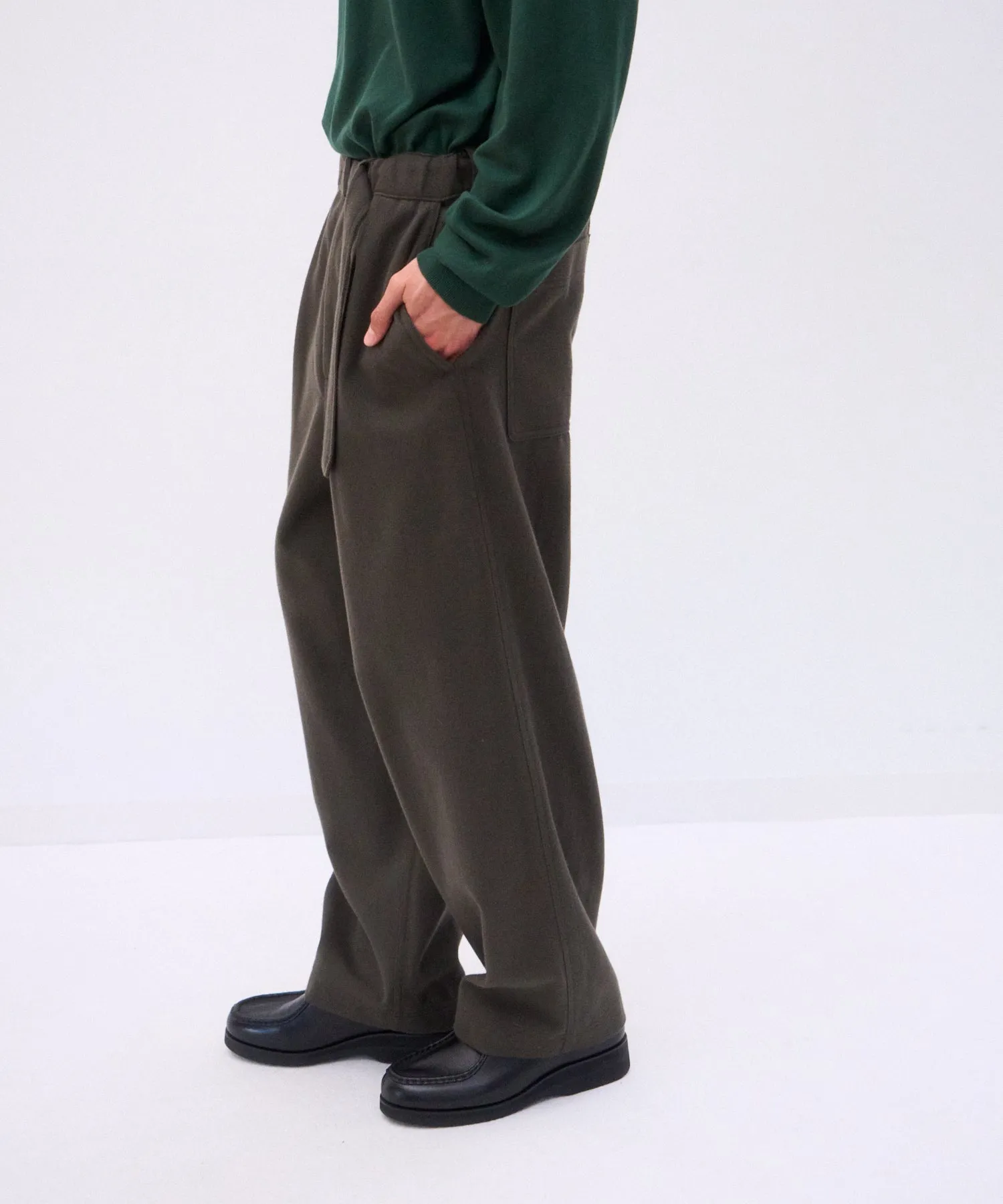 WOOL COTTON KERSEY | CLIMBING PANTS sold by ATON product image thumbnail 2