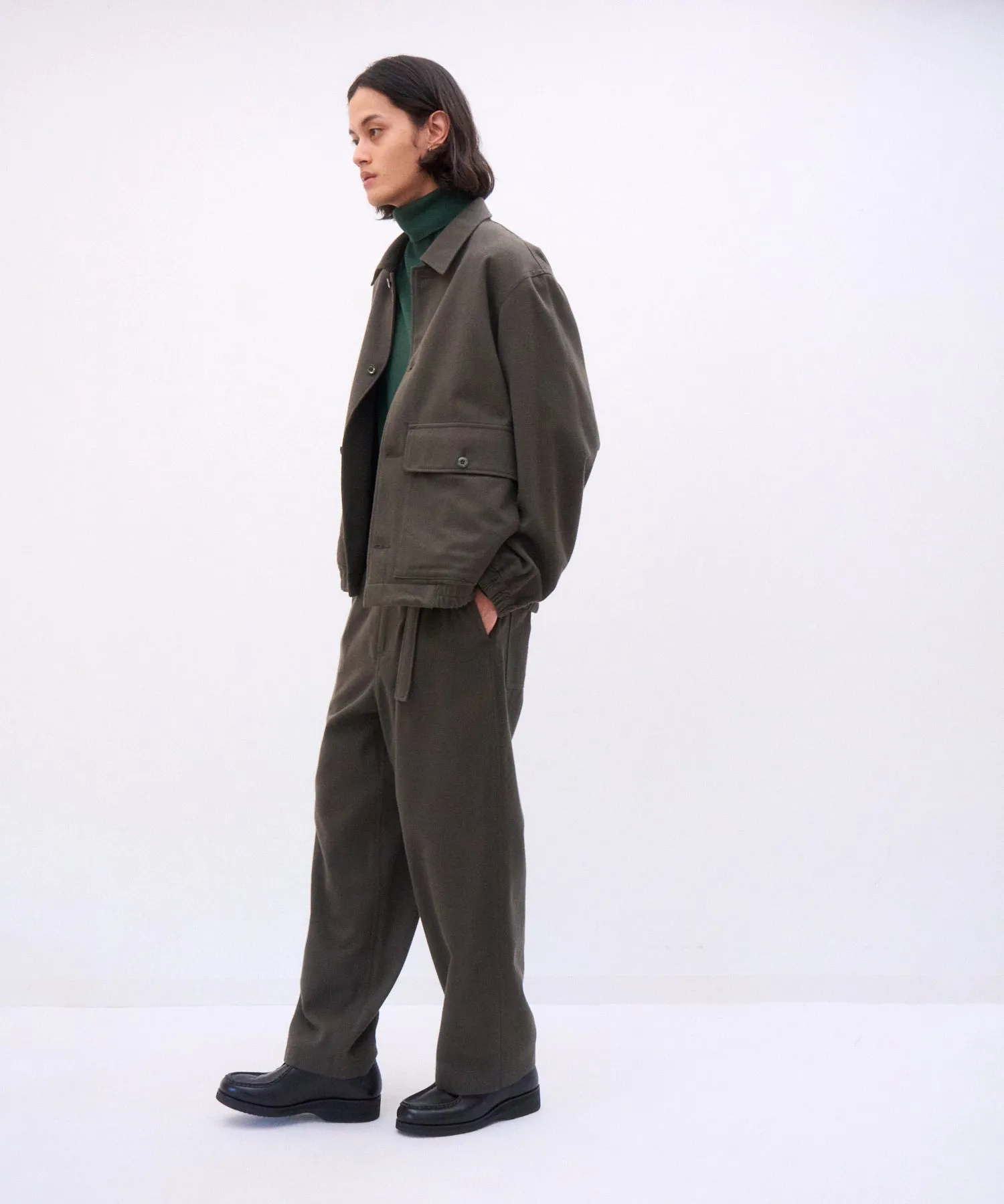 WOOL COTTON KERSEY | CLIMBING PANTS sold by ATON product image thumbnail 5