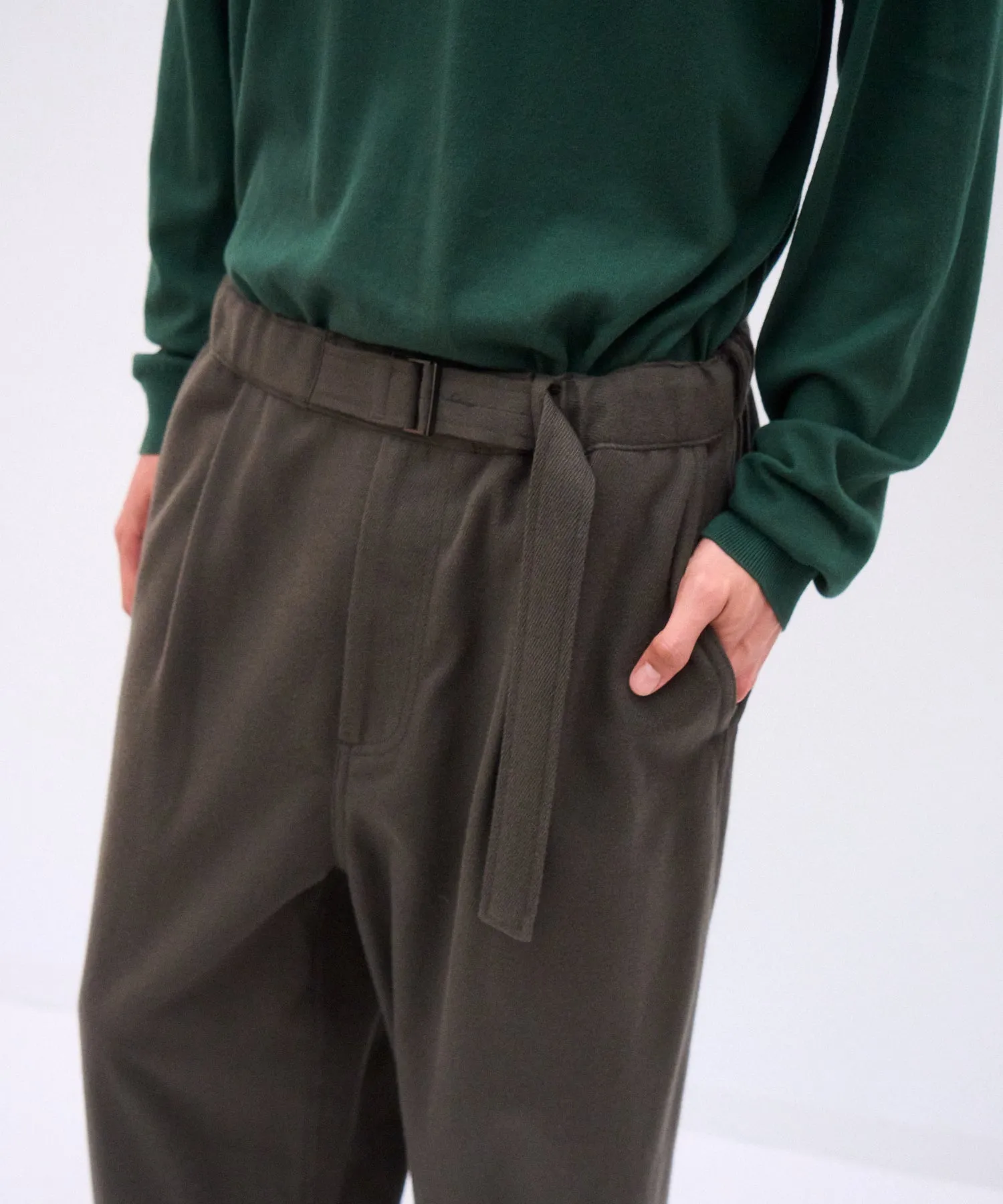 WOOL COTTON KERSEY | CLIMBING PANTS sold by ATON product image thumbnail 3