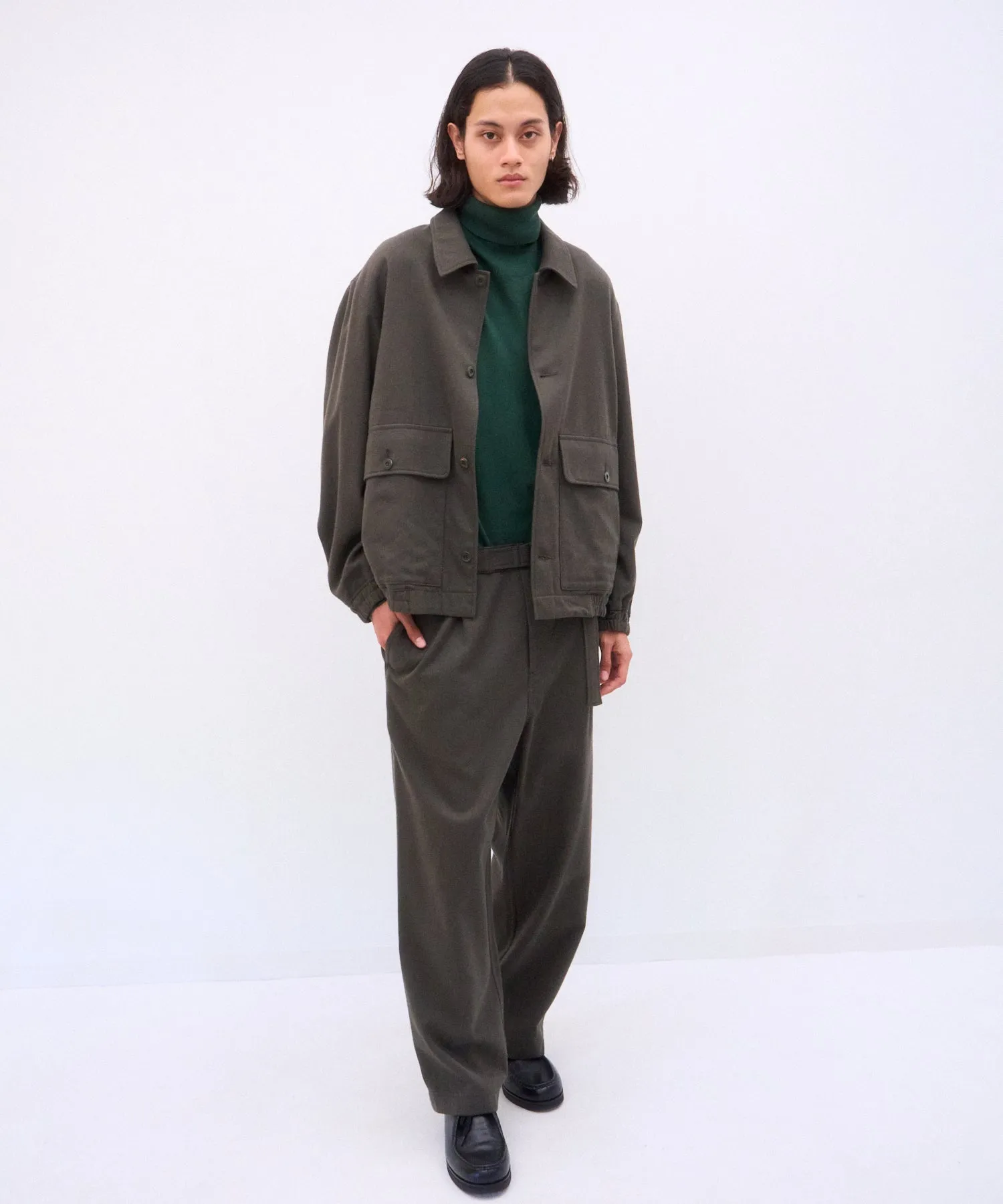 WOOL COTTON KERSEY | CLIMBING PANTS sold by ATON product image thumbnail 4