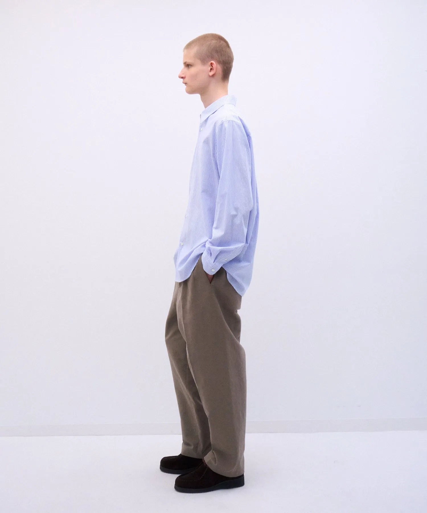COTTON DOUBLE CLOTH | LOOSE FIT PANTS sold by ATON product image thumbnail 2