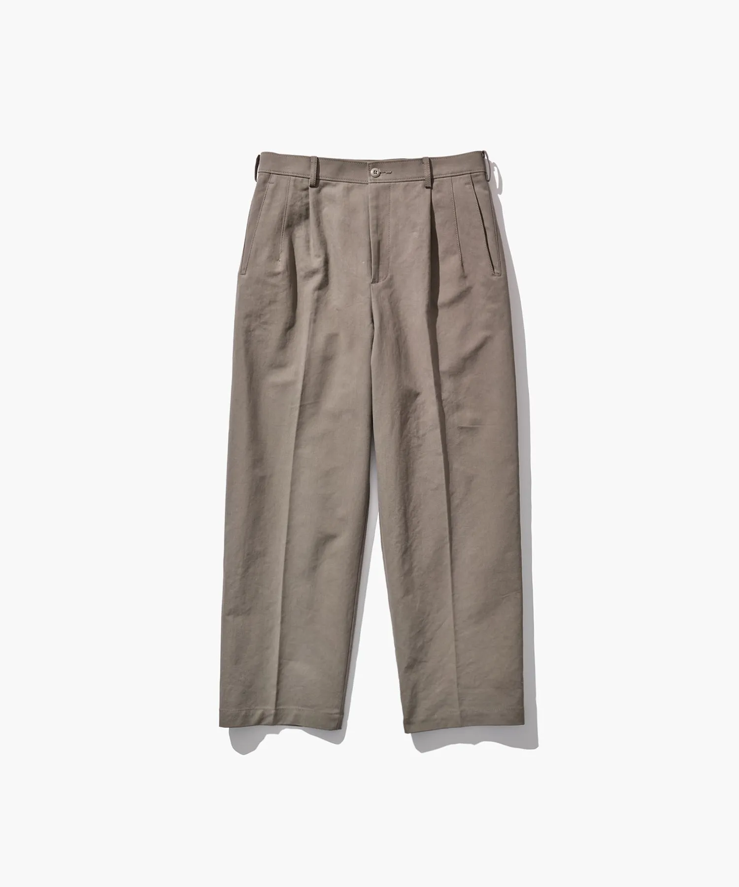 COTTON DOUBLE CLOTH | LOOSE FIT PANTS sold by ATON product image thumbnail 4