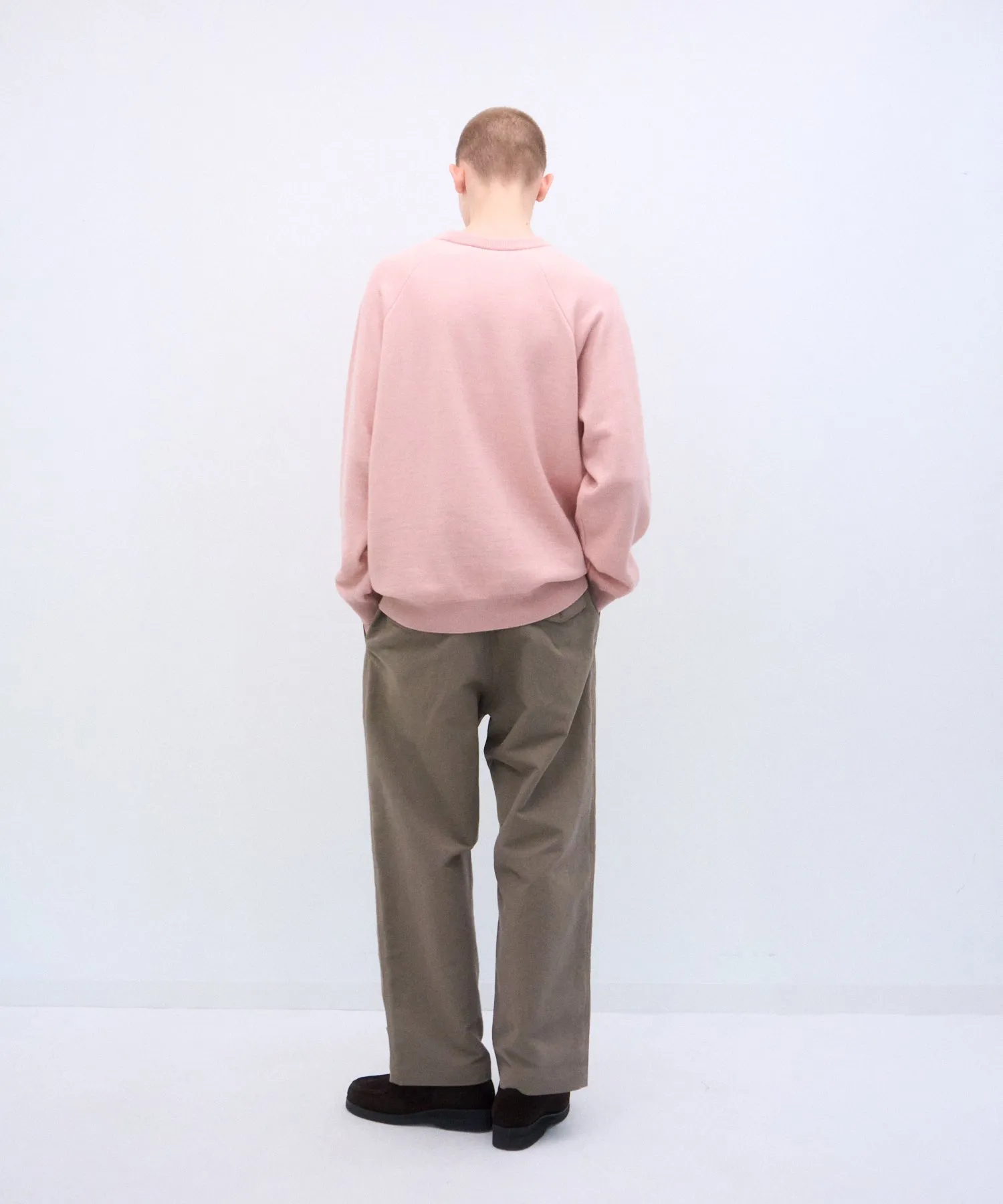 COTTON DOUBLE CLOTH | WIDE PANTS sold by ATON product image thumbnail 4