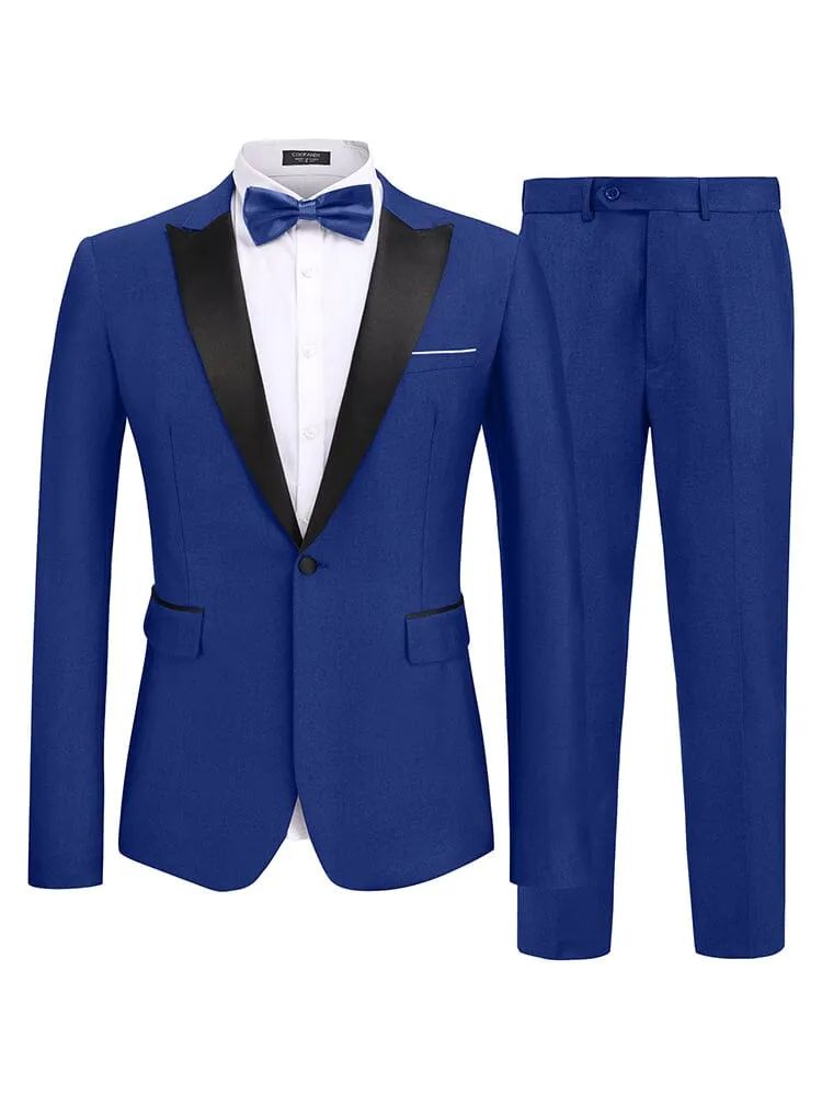 Modern Slim Fit 2 Piece Suit (US Only) sold by Coofandy product image thumbnail 2