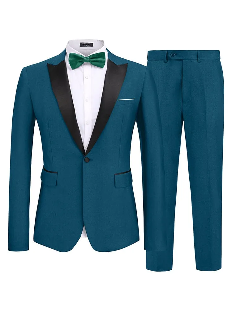 Modern Slim Fit 2 Piece Suit (US Only) sold by Coofandy product image thumbnail 5