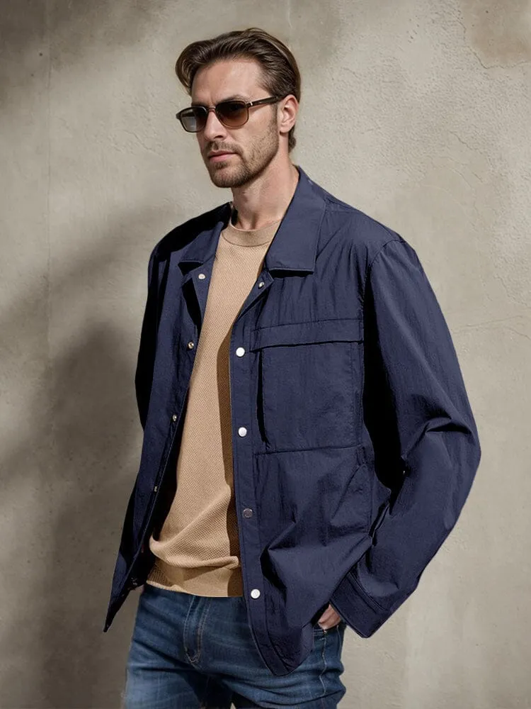 Utility Lightweight Pocket Jacket sold by Coofandy product image thumbnail 2