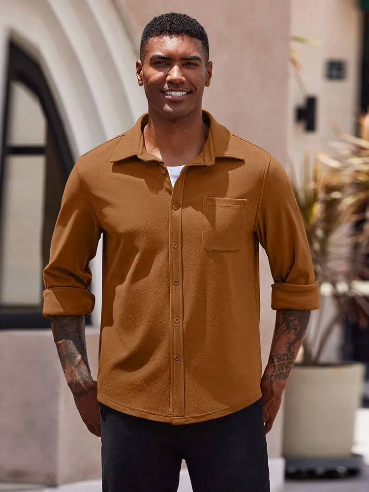 Casual Warm Flannel Shirt (US Only) sold by Coofandy