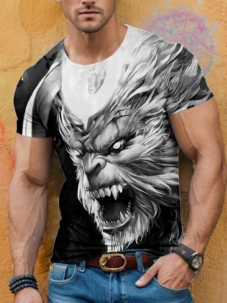 Eye-Catching Monkey King Wukong Tee sold by Coofandy product image thumbnail 2