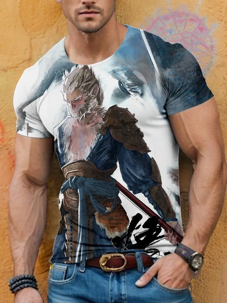 Eye-Catching Monkey King Wukong Tee sold by Coofandy product image thumbnail 4