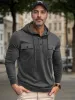 Casual Utility Inspired Hoodie sold by Coofandy