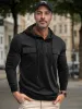 Casual Utility Inspired Hoodie sold by Coofandy