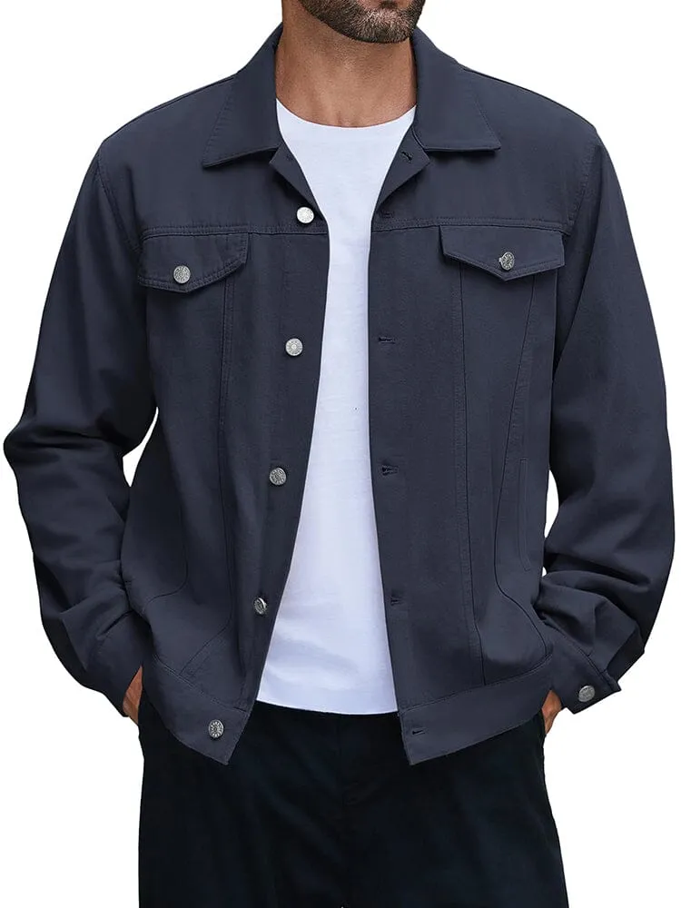 Leisure 100% Cotton Denim Jacket (US Only) sold by Coofandy product image thumbnail 5