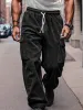 Corduroy Straight Leg Cargo Pants sold by Coofandy
