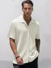 Leisure Essential Texture Shirt sold by Coofandy