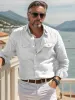Leisure Comfort 100% Cotton Shirt sold by Coofandy